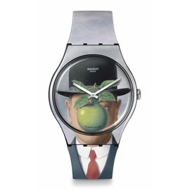Swatch New Gent LE FILS DE L'Homme by Rene Magritte Quartz Watch