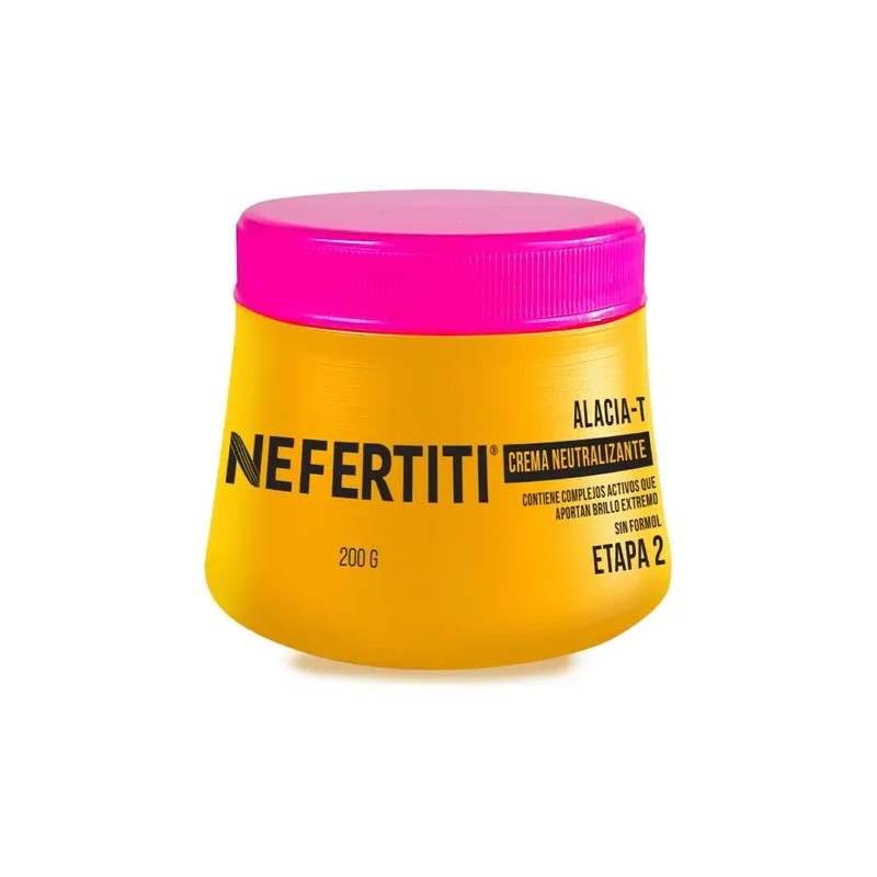 Alaciado Permanente En Crema S/formol C/queratina Nefertiti
