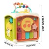 Cubo Didáctico De Actividades Montessori 6 En 1 Para Bebés