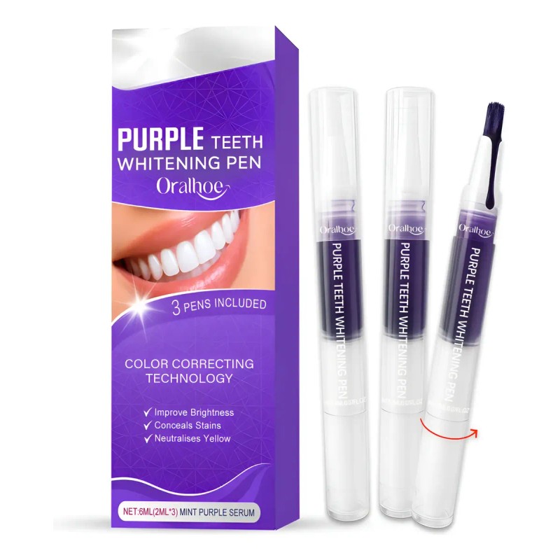 3 Lápiz Blanqueador Dientes Elimina Manchas Limpiador Dental