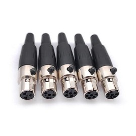 1PCS 미니 XLR 34567Pin 여성남성 플러그 남성 소켓 소형 오디오 마이크 커넥터 케이블 납땜 용 스트레이트 [02 3Pin male socket] 1PCS Mini XLR 34567Pin Female Male Plug Male Socket Small Audio Microphone Connector Cable Soldering Straight [02 3Pin Male Socket]