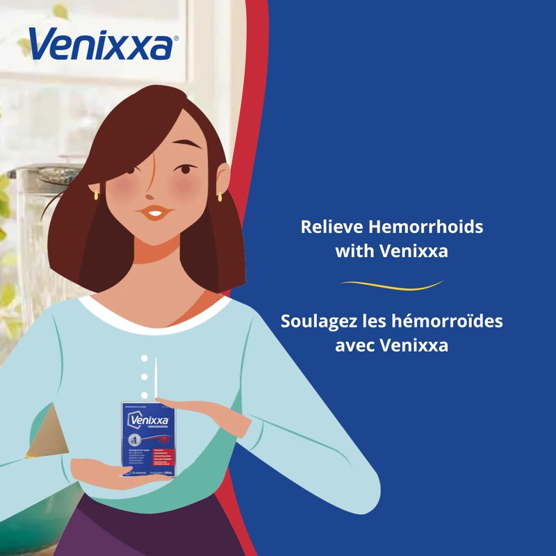 VENIXXA 500MG Hemorrhoids 36'S