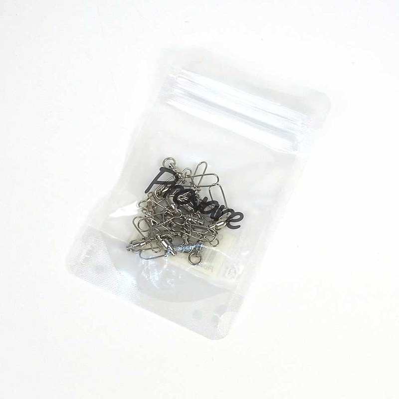 Quick Snap Ball Bearing Swivels Stainless Steel (15 Pieces, No.