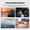 Digital Anemometer 5 Blades Small Resistance Fast Accurate Measurement Air