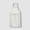 JAJU [JAJU] Drawing Dot Cotton Apron_90_Ivory