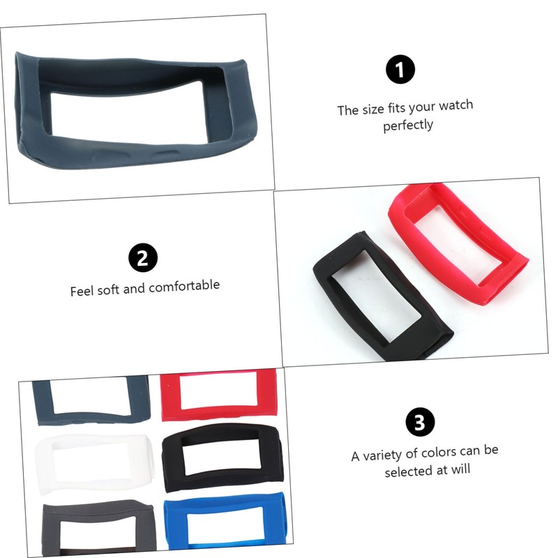 BIUDECO 6pcs Stylish Watch Shell Compatible Protective Case Lightweight Design