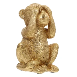 Kichvoe Resin Monkey Figurine Stylish Desktop Adornment Unique Home Decor Craftsmanship for Vibrant Decoration Space Saving Ornament for Any Room