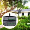Herb Drying Net with Zip, 2 Layers Herb Dryer Hanging,