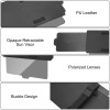 EeeKitOnline Adjustable Car Sun Visor Anti-Glare Sunshade Extender Protects from