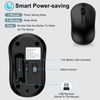 USB Wireless Mouse Computer Mouse with USB Nano Receiver for