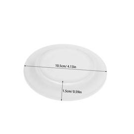 Levemolo 4pcs Air Conditioner Hole Cover Decorative Wall Hole Trim for Enhanced Indoor Aesthetics Versatile Fit for Various Styles Easy Installation and Deformation Resistant