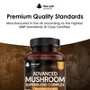 Mushroom Complex - Lions Mane + Cordyceps Chaga Reishi Shiitak,Maitake
