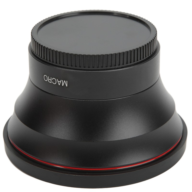 55mm 0.43X Wide Angle Lens Optical Glass Coating Technology Camera