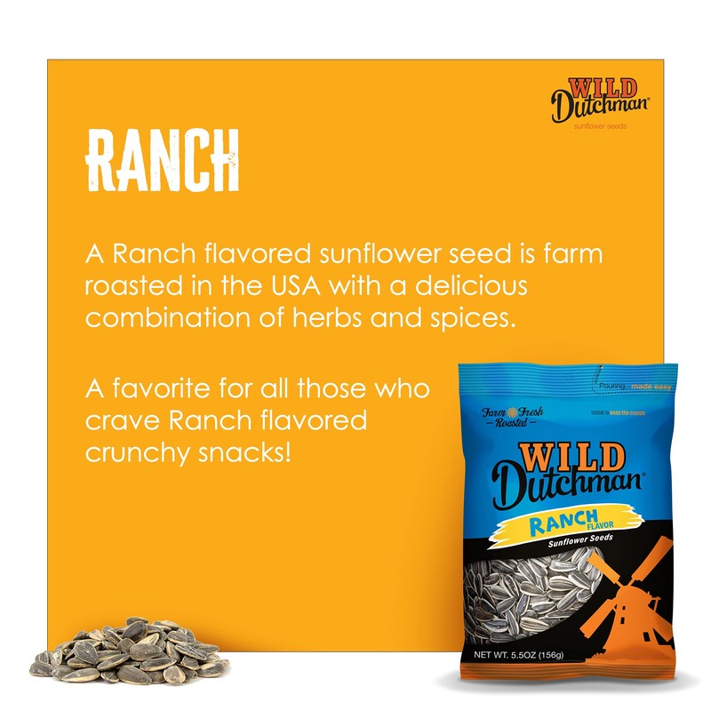 Wild Dutchman | Roasted Sunflower Seeds | Mouth Friendly Recipe