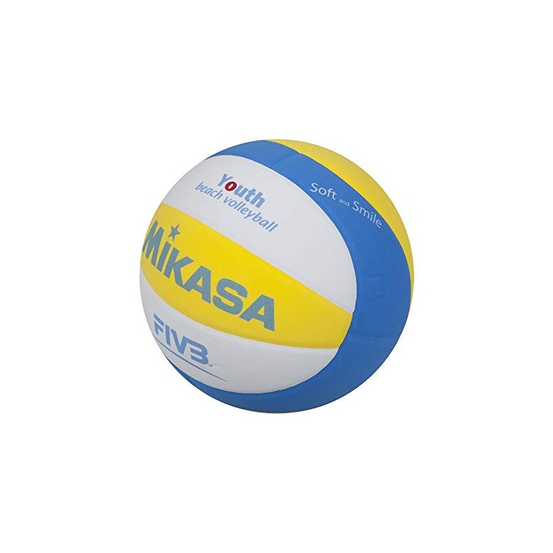 Mikasa Youth Ball Sbv Beach Volleyball Blue/White / Yellow, 5,