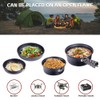 Namolit Camp Plates and Pans Sets Nonstick Backpacking Picnic Cooking