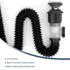 Flexible Drain Hose, CHSEROK Black Drain Fitting for Sink Drain