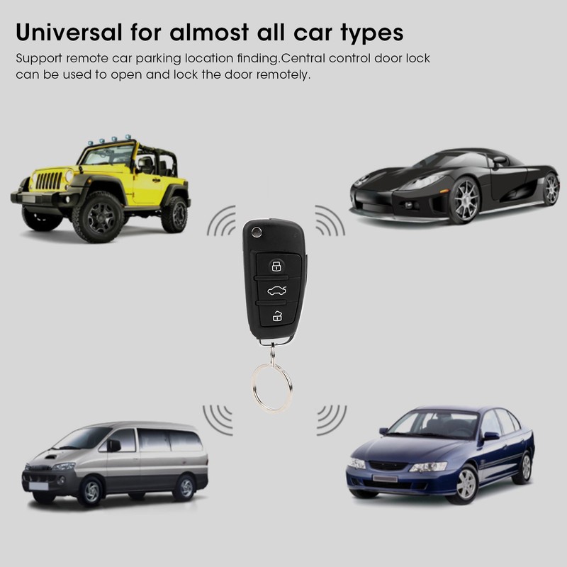 Universal Keyless Central Lock Door Remote Control Auto Entry System