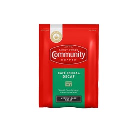 Community Coffee Café Special Decaf, Medium Dark Roast Pre-Measured Coffee Packs, 2.5 Ounce Each (Pack of 20)