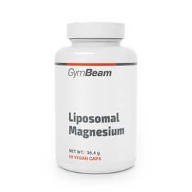 GymBeam GymBeam Liposomales Magnesium - Hochabsorbierbare liposomale Kapselform, hergestellt mit LipoCellTech?, ber 95% Absorption, hilft bei Mdigkeit, Ersch?pfung und fr optimaler Muskelfunktion, 60 caps