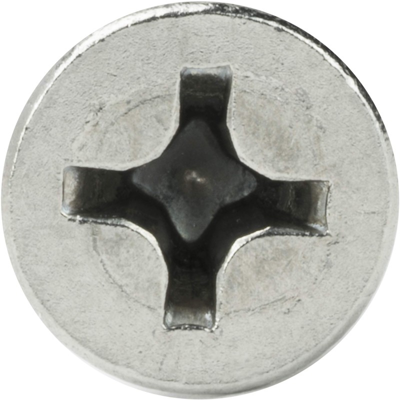 #2 x 3/8" Flat Head Sheet Metal Screws, Phillips Drive,