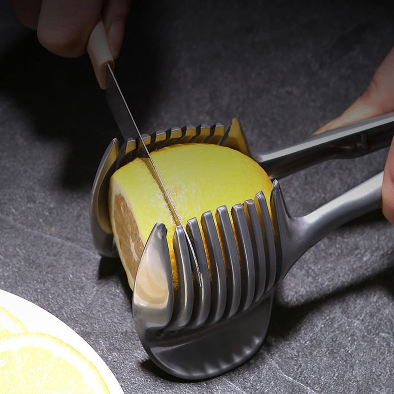 SHZMJL Creative Lemon Slicer, Multifunctional Orange Cutter, Multi-Purpose Handheld Round
