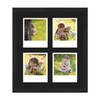 WANDStyle Frame for Polaroid Pictures Series H950 Black Grained Normal
