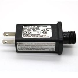 30V 6W LED Controller Class 2 Power Supply LED Transformer, Low Voltage Transformer US Plug for LED Light Indoor Outdoor Steady On Mode, not Fit for 8 Mode