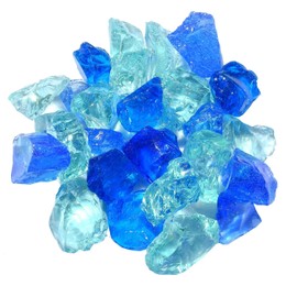 AZ Patio Heaters 30-50mm Landscape Recycled Glass in Bahama Blend