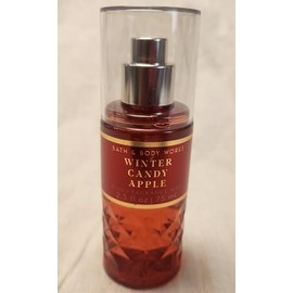 Bath and Body Travel Mini Purse Size Body Care Gift Bundle Set - 2 pc Travel Set - 2.5 fl oz Fine Fragrance Mist and 1 oz Random Hand Cream (WINTER CANDY APPLE)