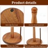 Acacia Wood Paper Towel Holder Countertop