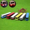 EBS15002 4pcs 1:150 Model Lighted Cars Bus with 12V LED