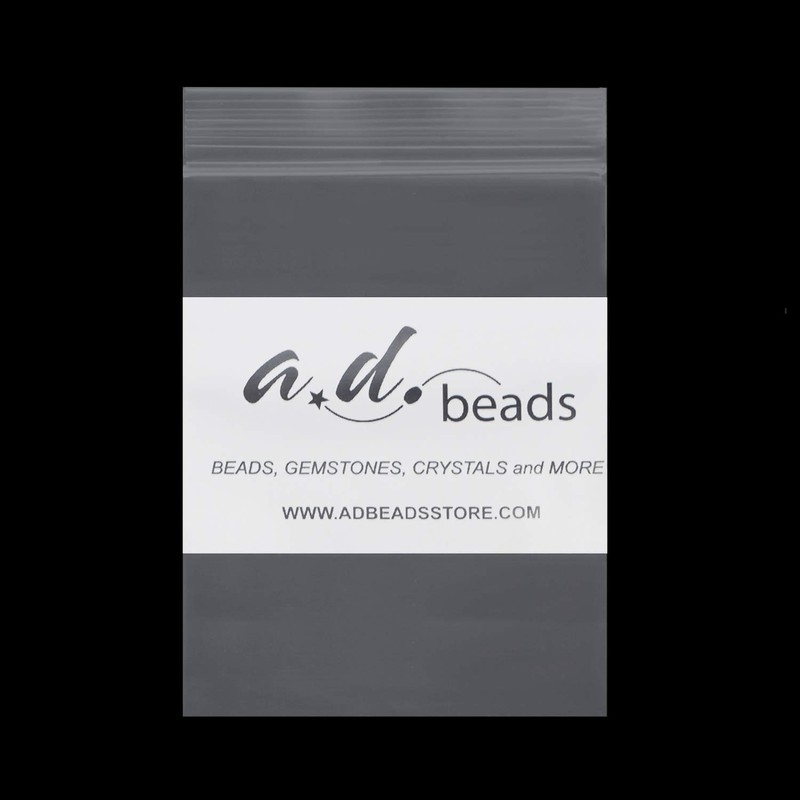 AD Beads Smooth Natural Gemstone Round Loose Beads 15" 4mm