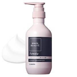 Scalp-D Beaute Fluffy Scalp Shampoo for Women, Ladies, Anti-Hair Loss Shampoo, Hair Growth Shampoo, Scalp Care, Scalp Cleansing, 11.83 fl oz (350 mL) - Approximately 2 Months Supply