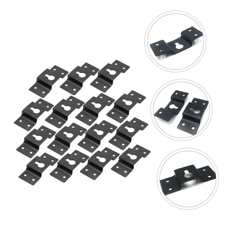 KOMBIUDA 30 PCS Hanger Connector for Audio Speaker Iron Hanging