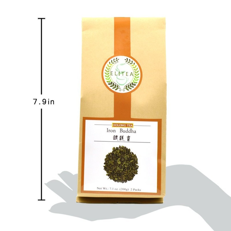 ELITEA Prime Quality Oolong Tea Loose Leaf Monkey Picked, Tie