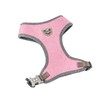 HUGO & HUDSON Tweed Dog Harness No Pull Adjustable Rear