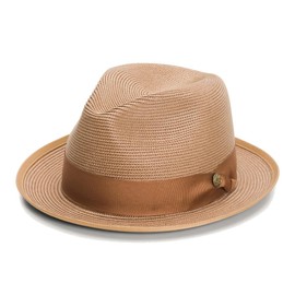 Stetson Men's Fedora, Cognac