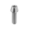 ZETA RACING Titanium Cap Bolt, Taper, M8 x 25 mm,