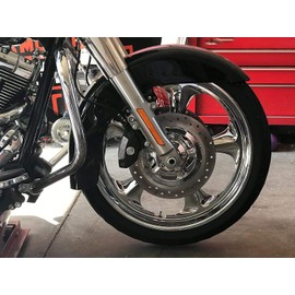 ONETK Front Fender Risers Lift Brackets With 21" Wheel Fit For Harley Touring 2014-2020