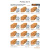 CMT 690.098 Profiled Knives for Shaper Cutters, 1-37/64-Inch Cutting Length,