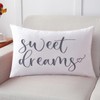 Bedding Decorative Lumbar Pillowcases Sweet Dreams Good Night Cushion Covers