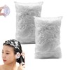 BLOOPIC Shower Cap, Disposable Earcaps, 100 Pieces, Waterproof, Dustproof, Hair