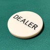RedAces Dealer Button Set Poker Texas Hold'em (1 Button, 1