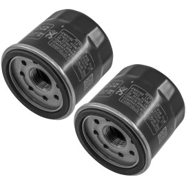 Caltric 2 Oil Filter for Kawasaki KVF360 Prairie 360 2X4 4X4 Hardwoods Green HD 2003-13