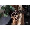 Windalf Jewellery Pendant Pentagram 3.9 cm Protective Symbol Bronze, Bronze,