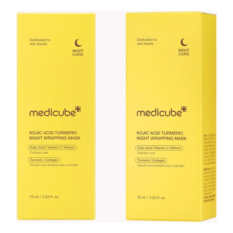 Medicube Kojic Acid Turmeric Night Wrapping Mask 75ml Todo Tipo