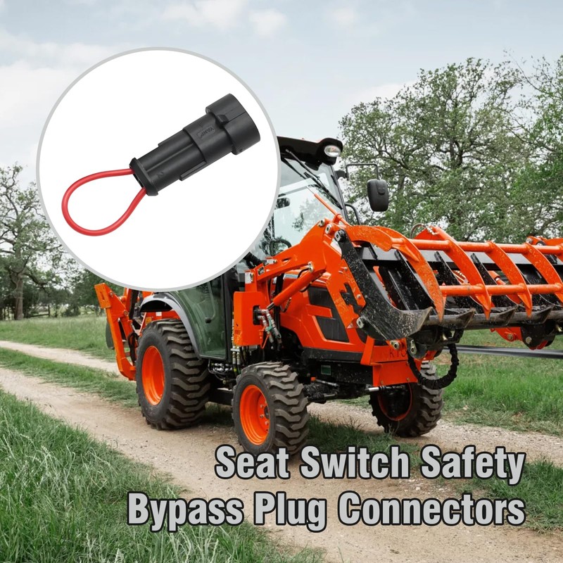 Zreneyfex 3 Pcs Seat Safety Switch Bypass Plug Connectors, Replacement