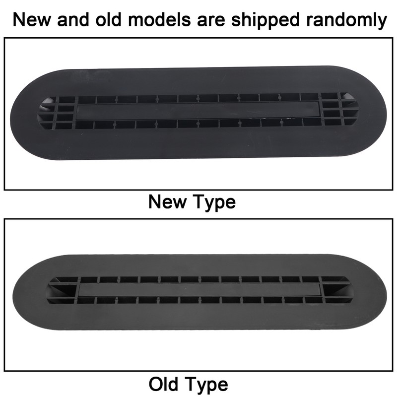 Universal Black PVC Durable Sturdy Center Tail Surfing Fin Plug