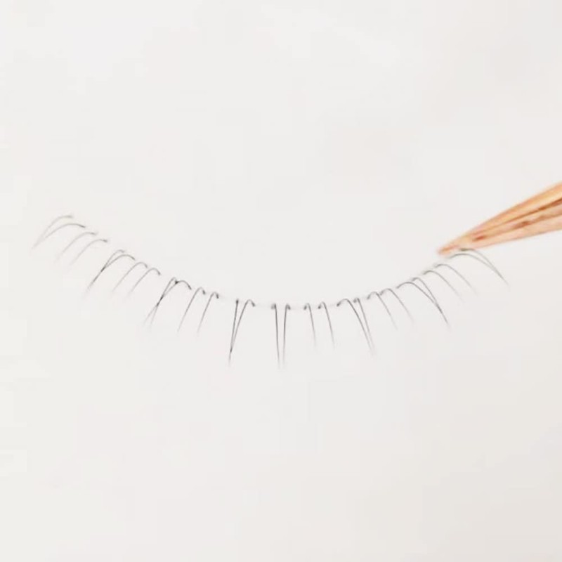 Lower Eyelashes, Natural 5 Pairs of Eyelashes, Popular, Clear Axis,